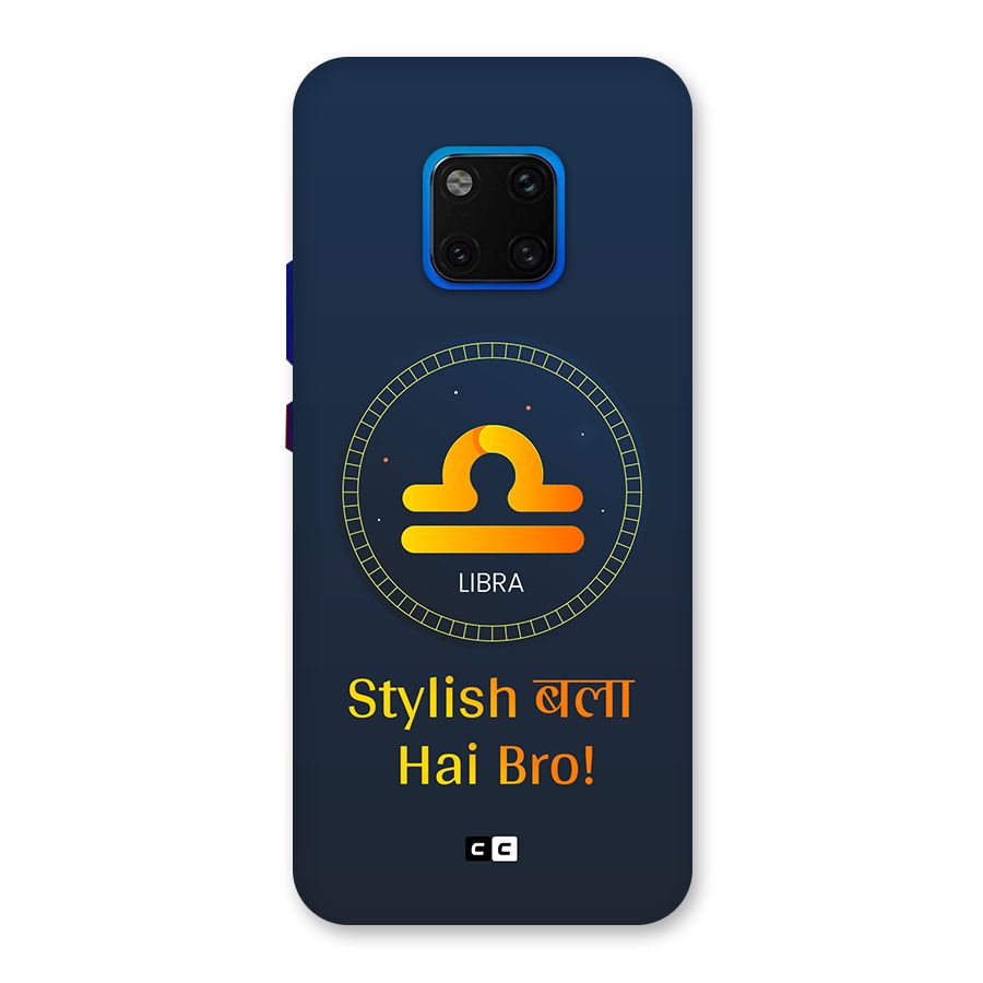 Stylish Libra Back Case for Huawei Mate 20 Pro