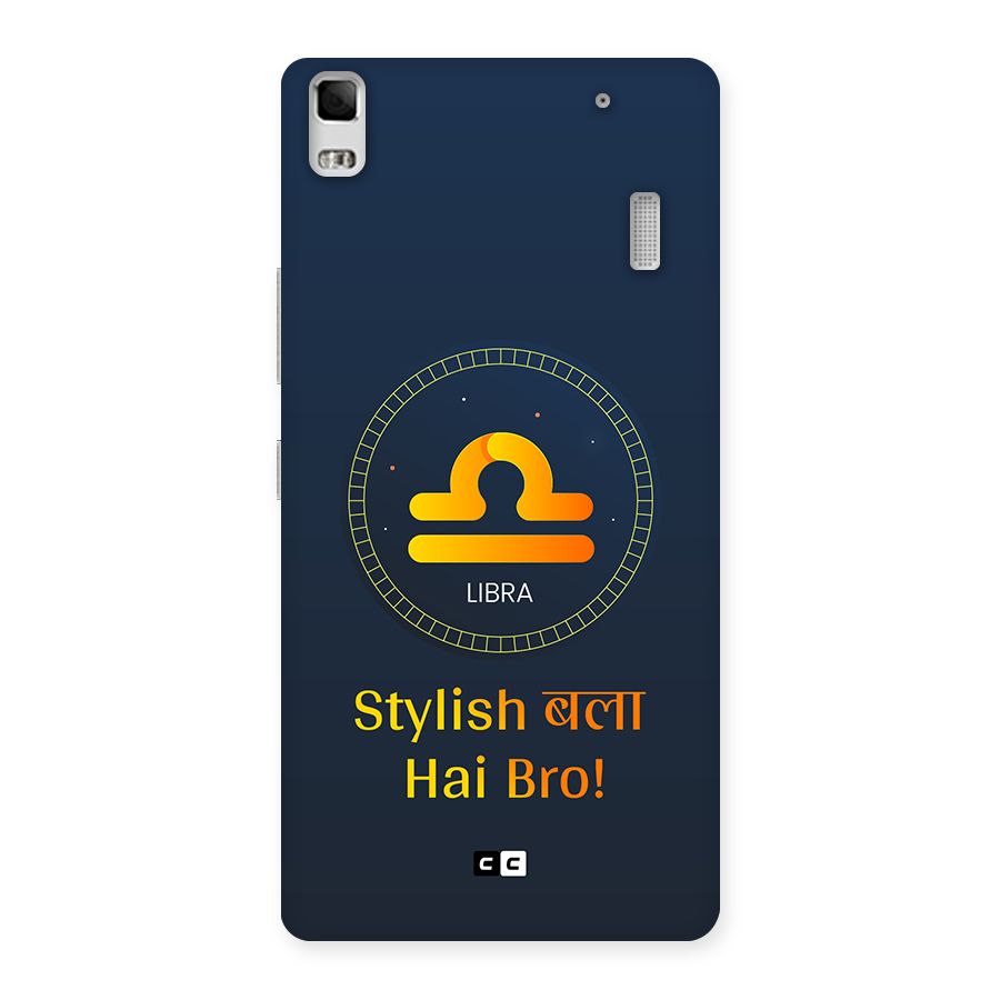 Stylish Libra Back Case for Lenovo K3 Note