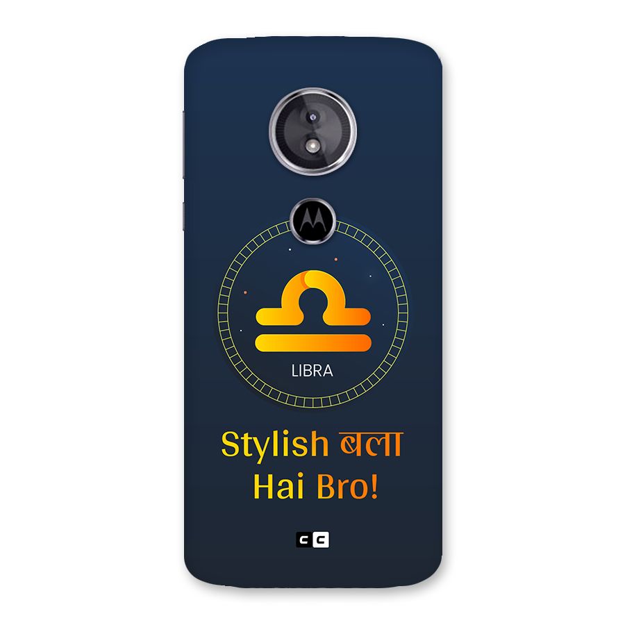 Stylish Libra Back Case for Moto E5