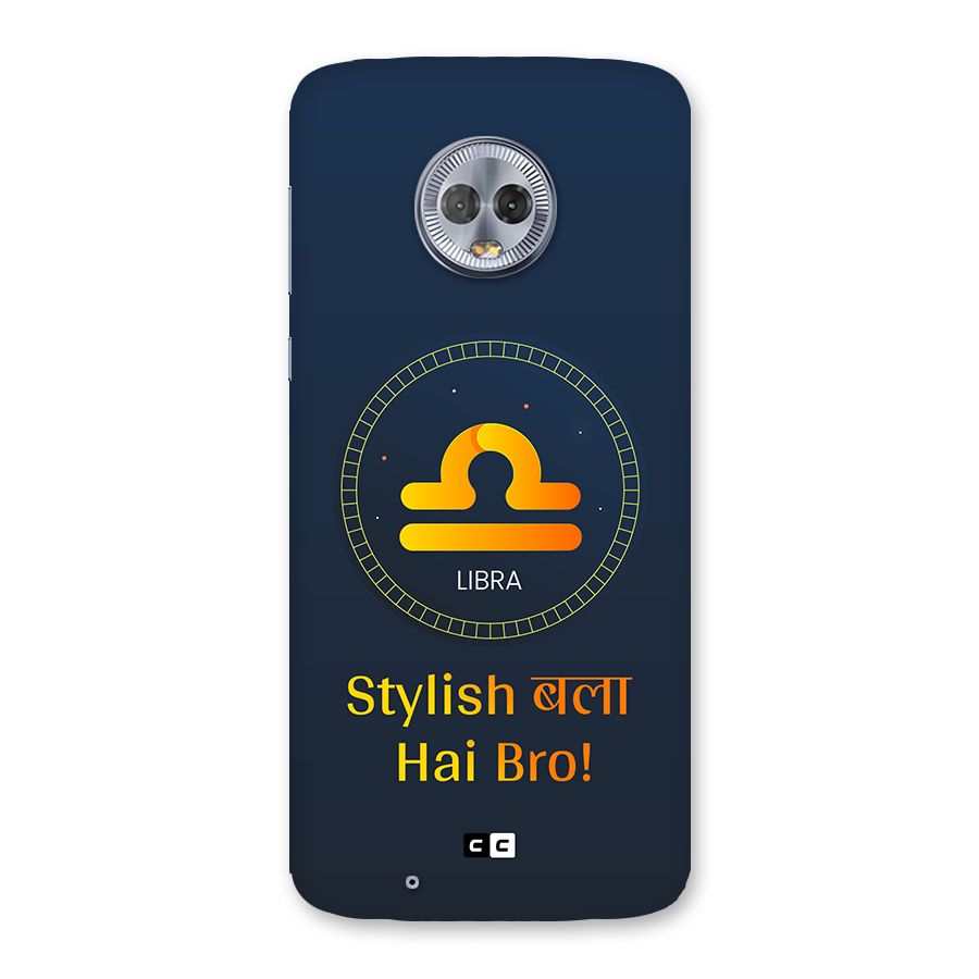 Stylish Libra Back Case for Moto G6
