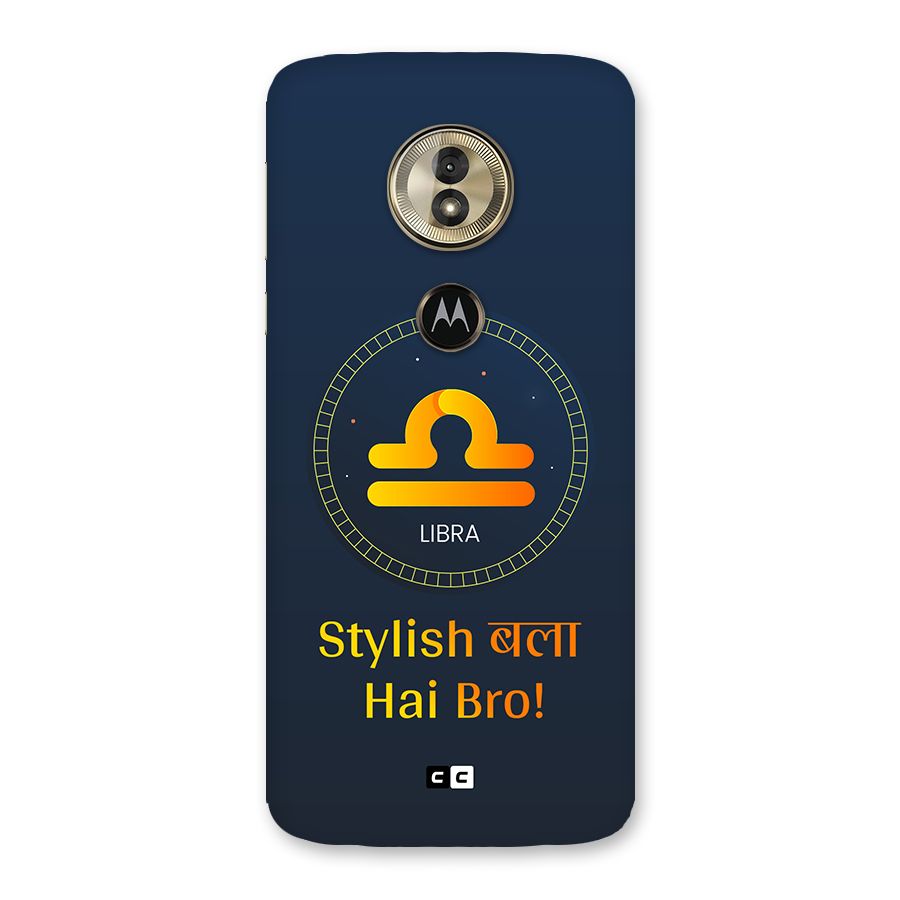 Stylish Libra Back Case for Moto G6 Play