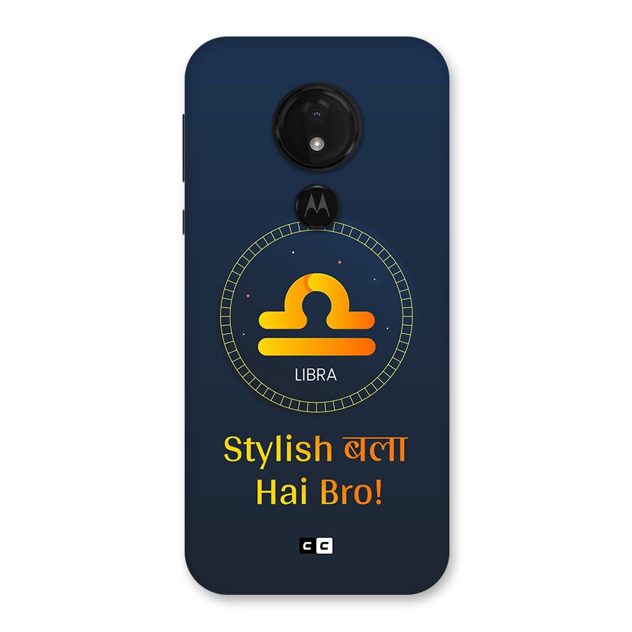 Stylish Libra Back Case for Moto G7 Power