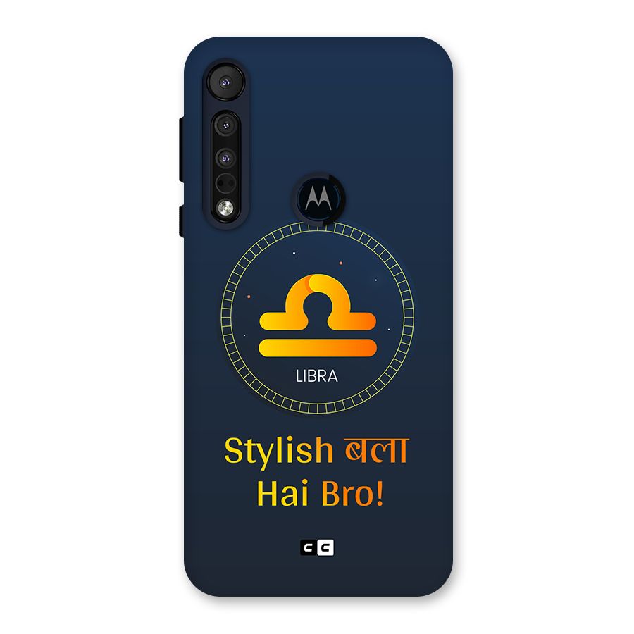 Stylish Libra Back Case for Motorola One Macro