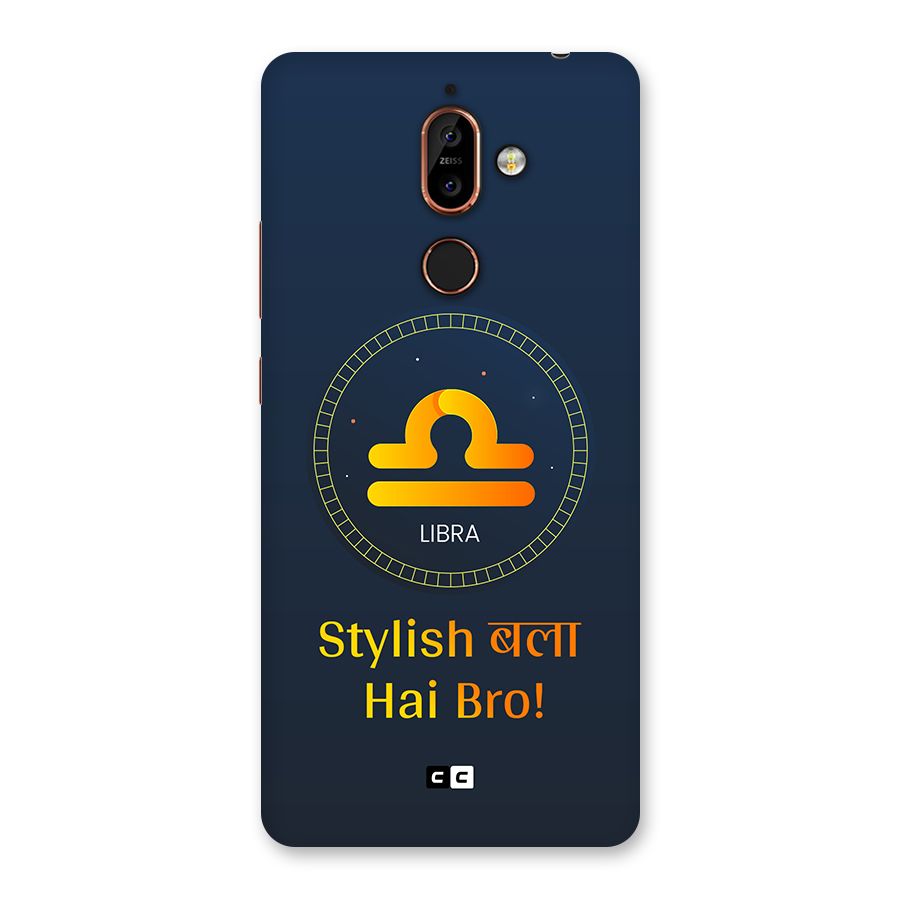 Stylish Libra Back Case for Nokia 7 Plus