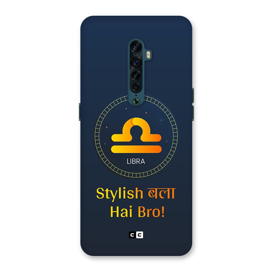 Stylish Libra Back Case for Oppo Reno2