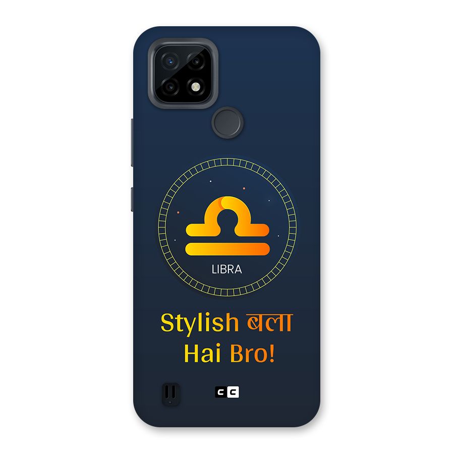 Stylish Libra Back Case for Realme C21