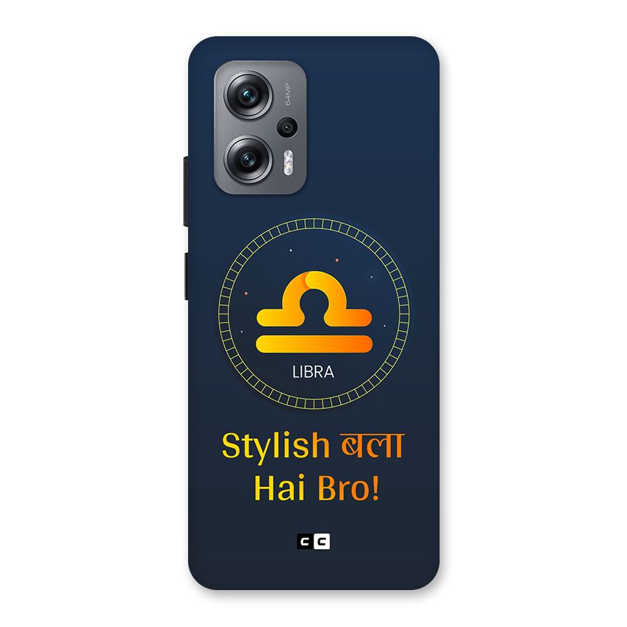 Stylish Libra Back Case for Redmi K50i