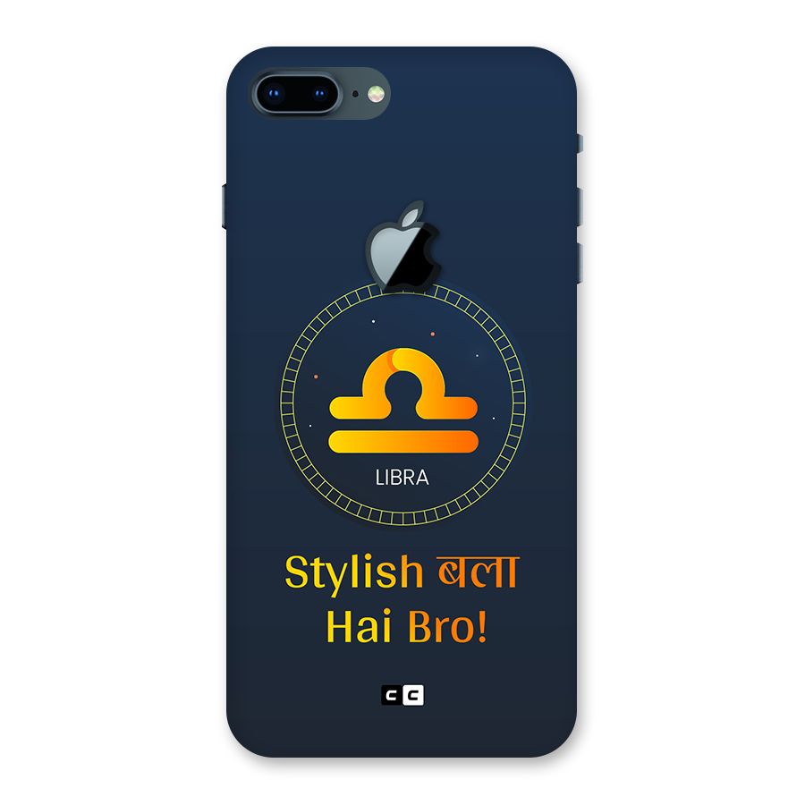 Stylish Libra Back Case for iPhone 7 Plus Apple Cut