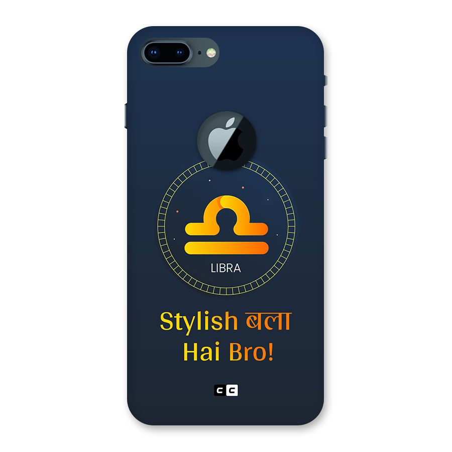 Stylish Libra Back Case for iPhone 7 Plus Logo Cut