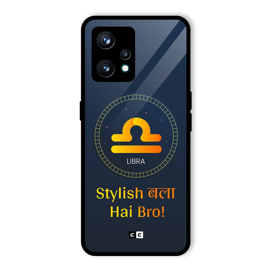 Stylish Libra Glass Back Case for Realme 9 Pro Plus 5G