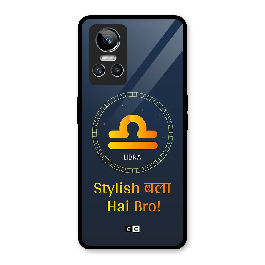 Stylish Libra Glass Back Case for Realme GT Neo 3