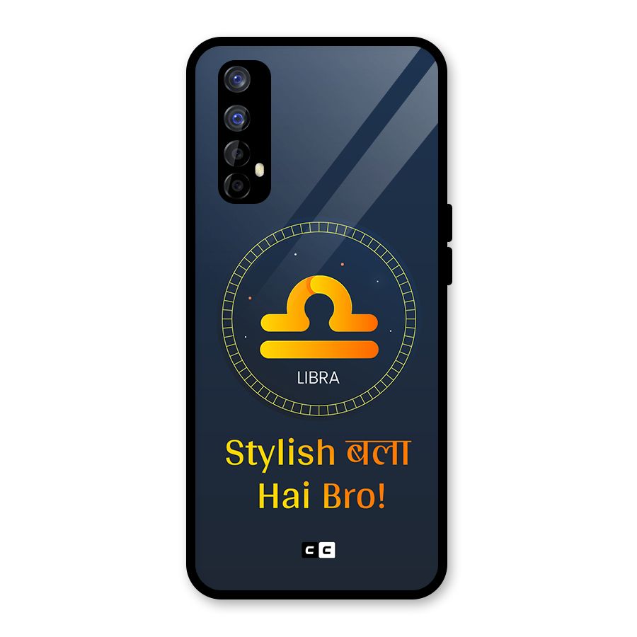 Stylish Libra Glass Back Case for Realme Narzo 20 Pro