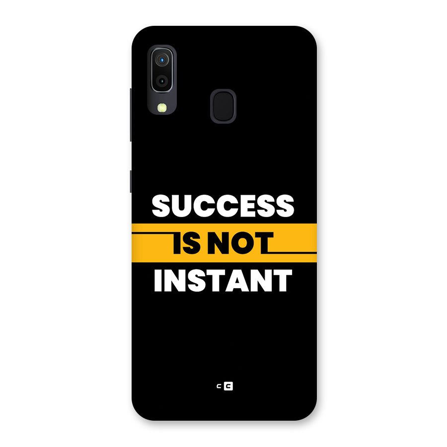 Success Not Instant Back Case for Galaxy A20