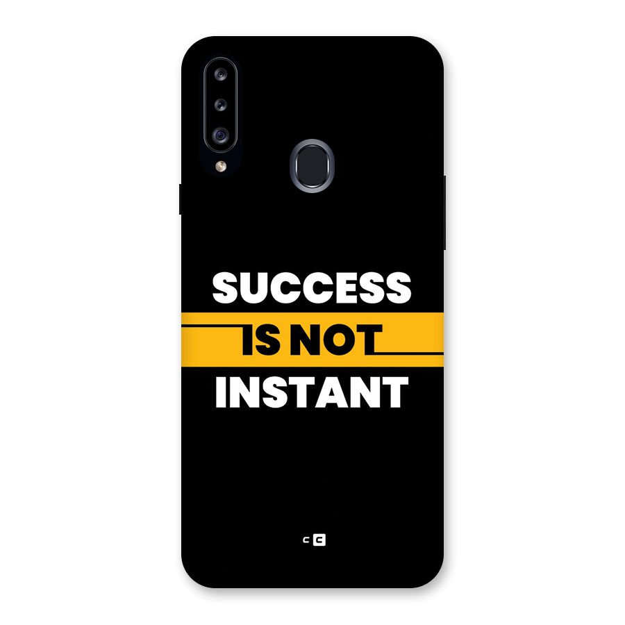 Success Not Instant Back Case for Galaxy A20s