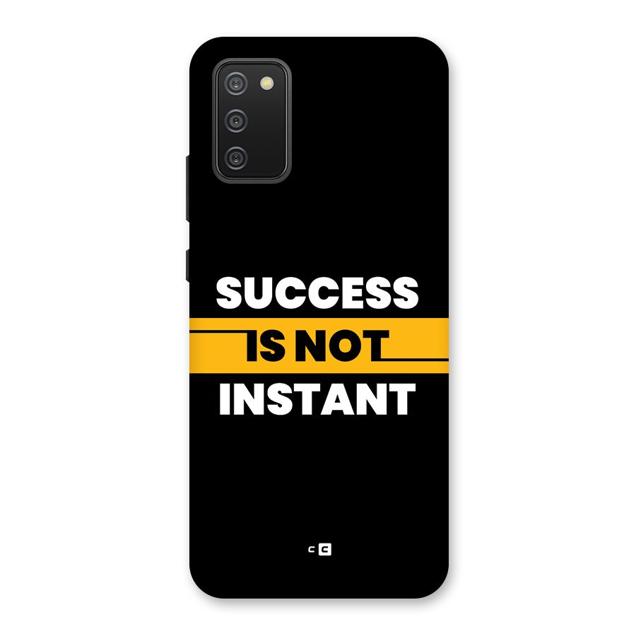 Success Not Instant Back Case for Galaxy M02s