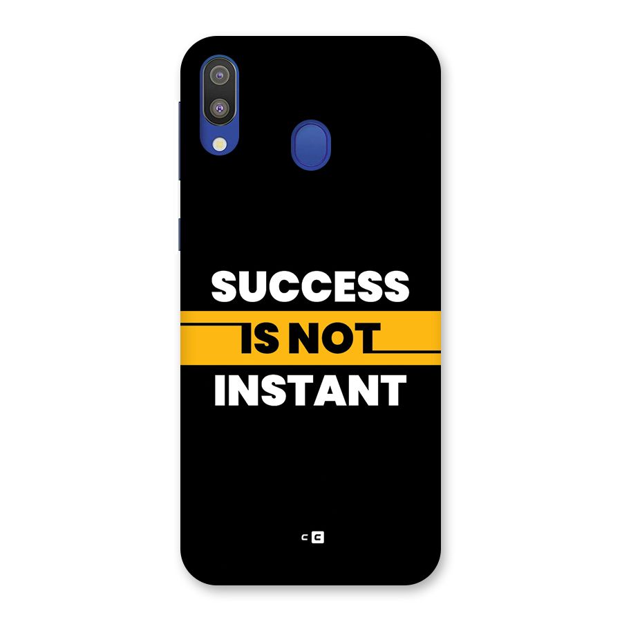 Success Not Instant Back Case for Galaxy M20