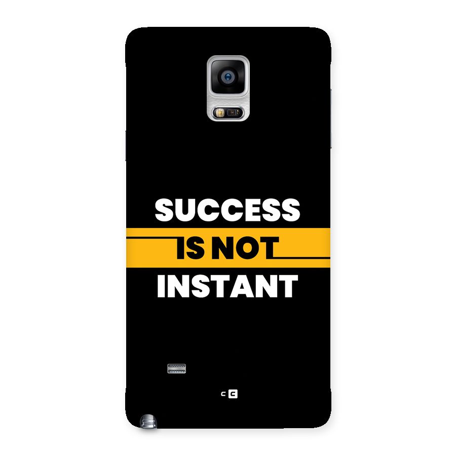 Success Not Instant Back Case for Galaxy Note 4