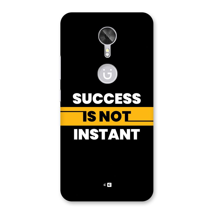 Success Not Instant Back Case for Gionee A1