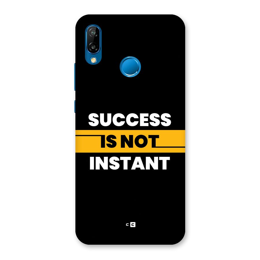 Success Not Instant Back Case for Huawei P20 Lite