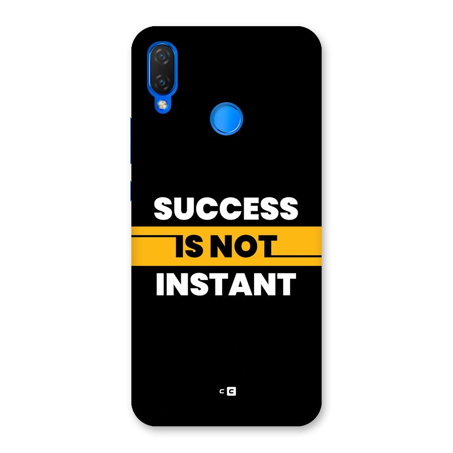 Success Not Instant Back Case for Huawei P Smart Plus