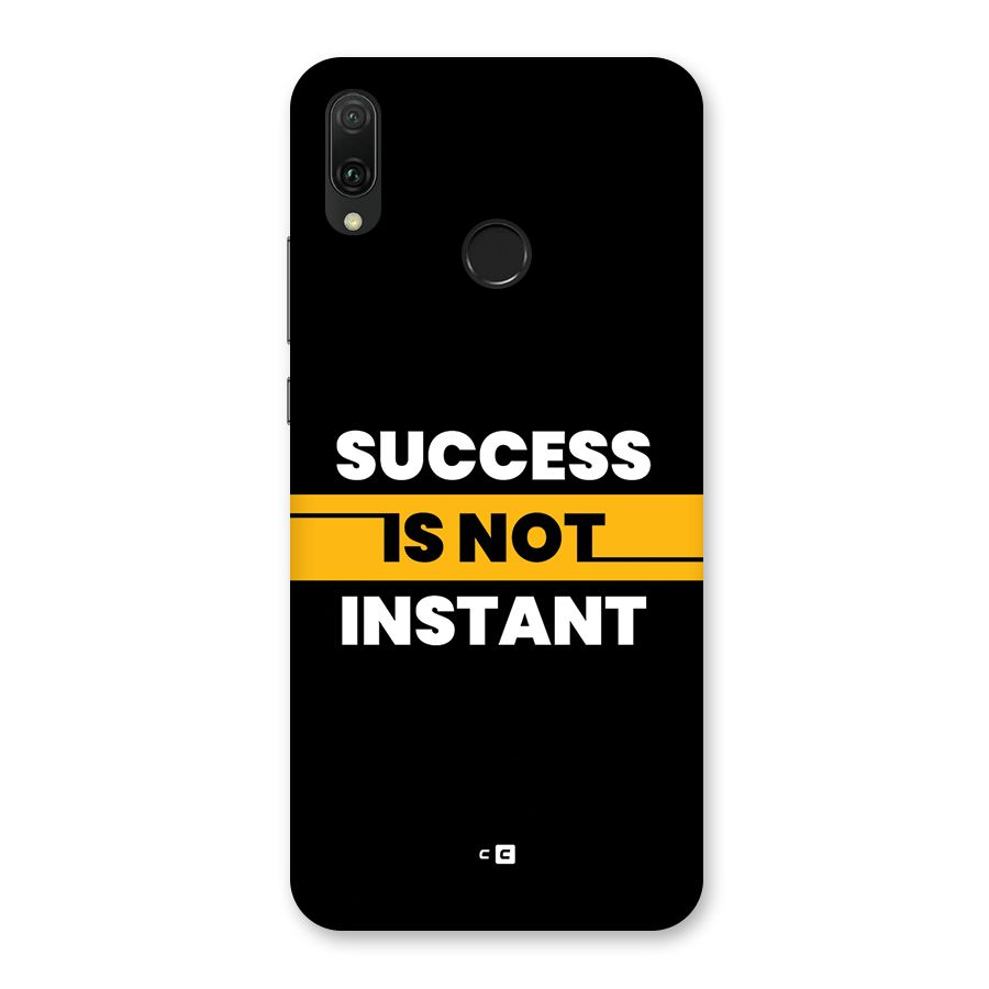 Success Not Instant Back Case for Huawei Y9 (2019)