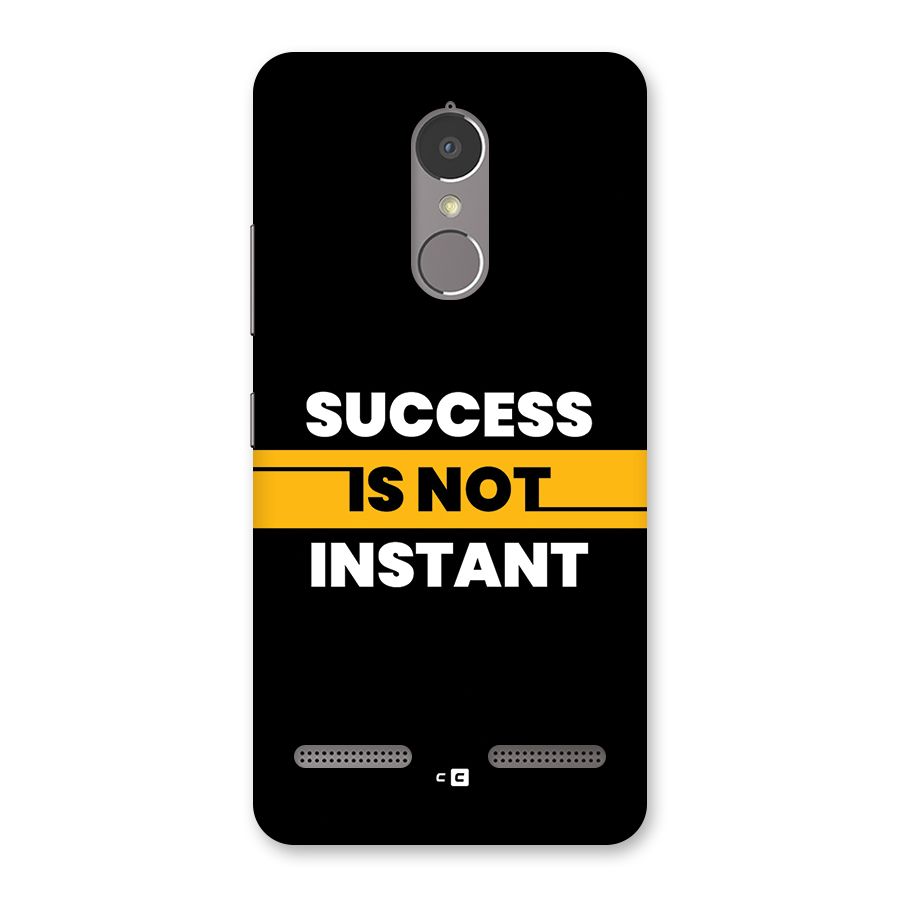 Success Not Instant Back Case for Lenovo K6