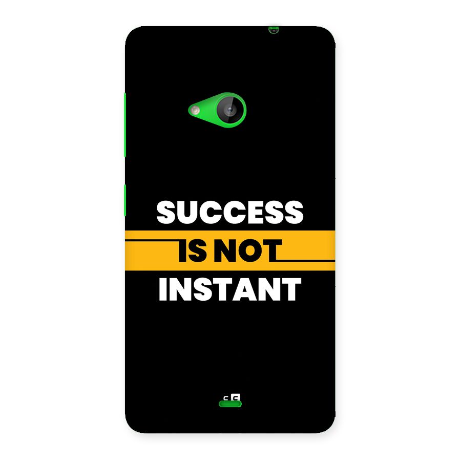 Success Not Instant Back Case for Lumia 535