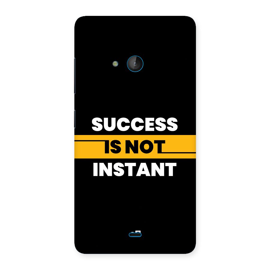 Success Not Instant Back Case for Lumia 540