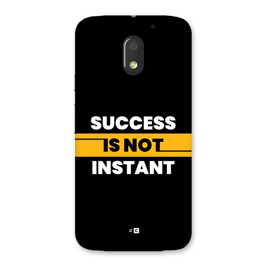 Success Not Instant Back Case for Moto E3 Power