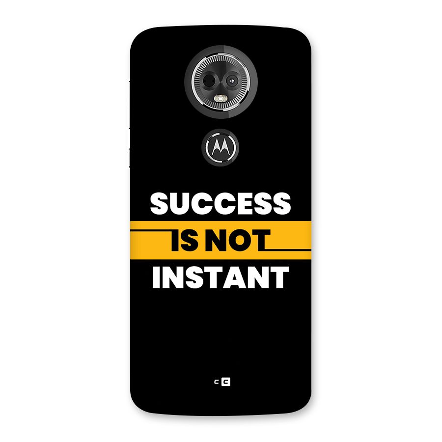 Success Not Instant Back Case for Moto E5 Plus