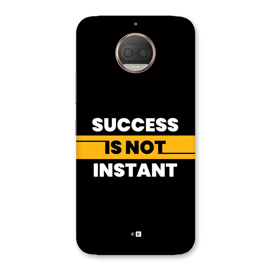 Success Not Instant Back Case for Moto G5s Plus
