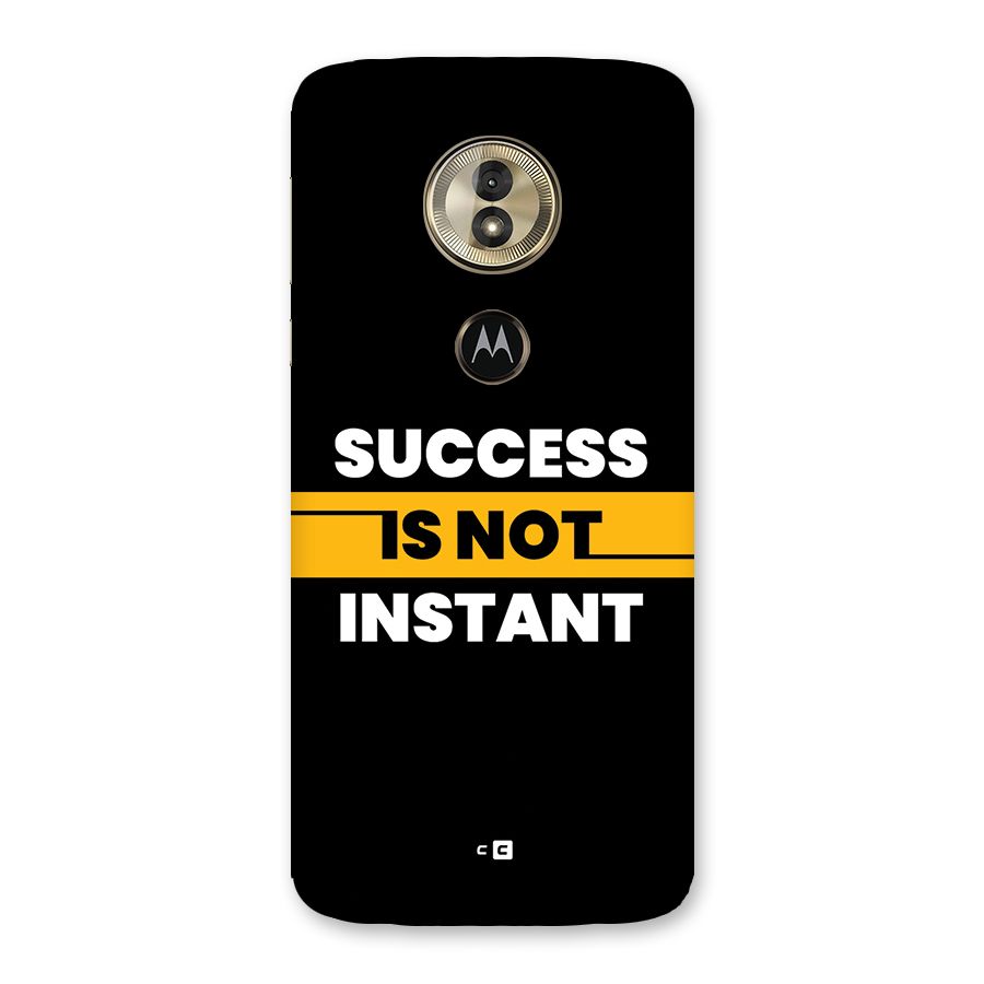 Success Not Instant Back Case for Moto G6 Play