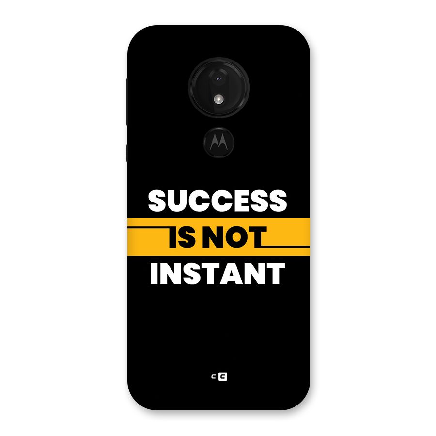 Success Not Instant Back Case for Moto G7 Power