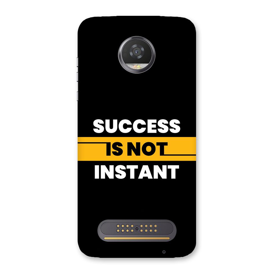 Success Not Instant Back Case for Moto Z2 Play