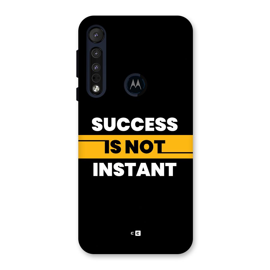 Success Not Instant Back Case for Motorola One Macro
