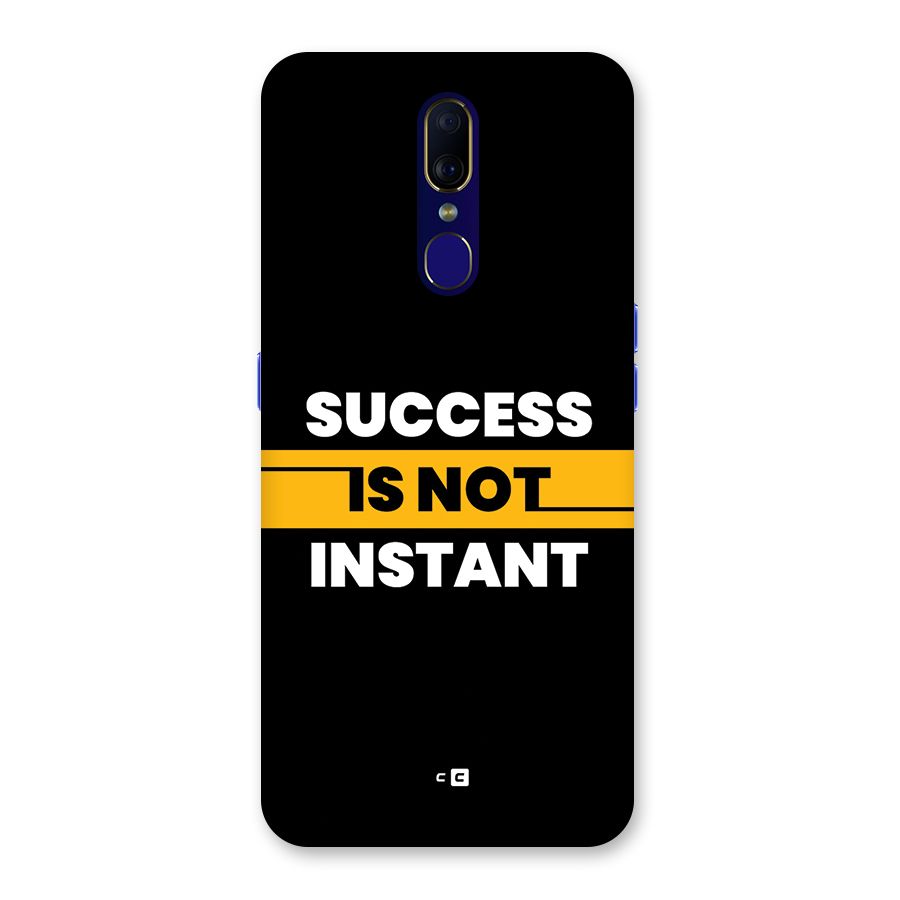 Success Not Instant Back Case for Oppo A9