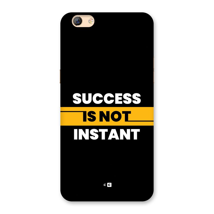Success Not Instant Back Case for Oppo F3 Plus