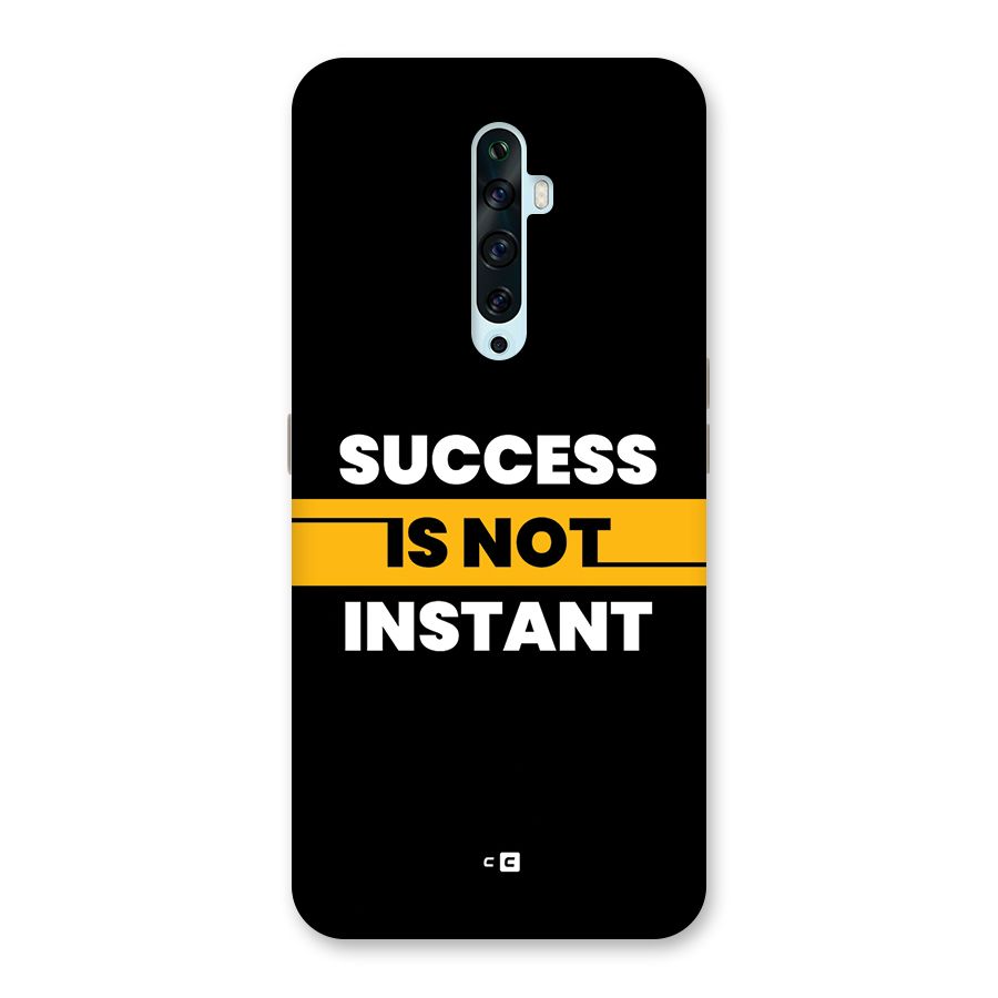 Success Not Instant Back Case for Oppo Reno2 Z
