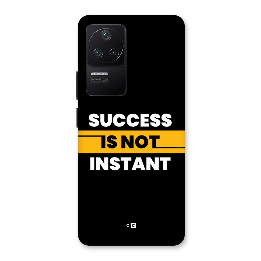 Success Not Instant Back Case for Poco F4 5G