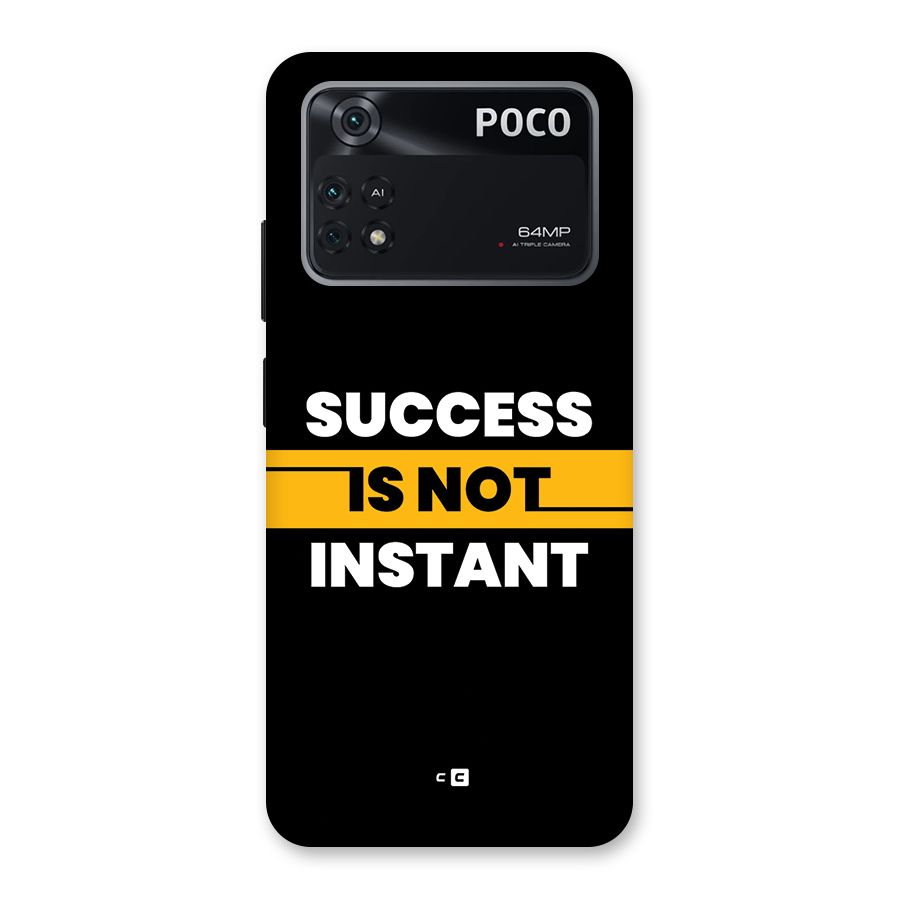 Success Not Instant Back Case for Poco M4 Pro 4G