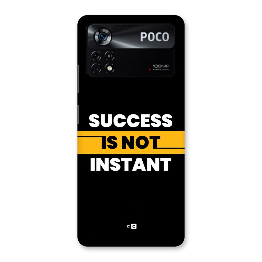 Success Not Instant Back Case for Poco X4 Pro 5G