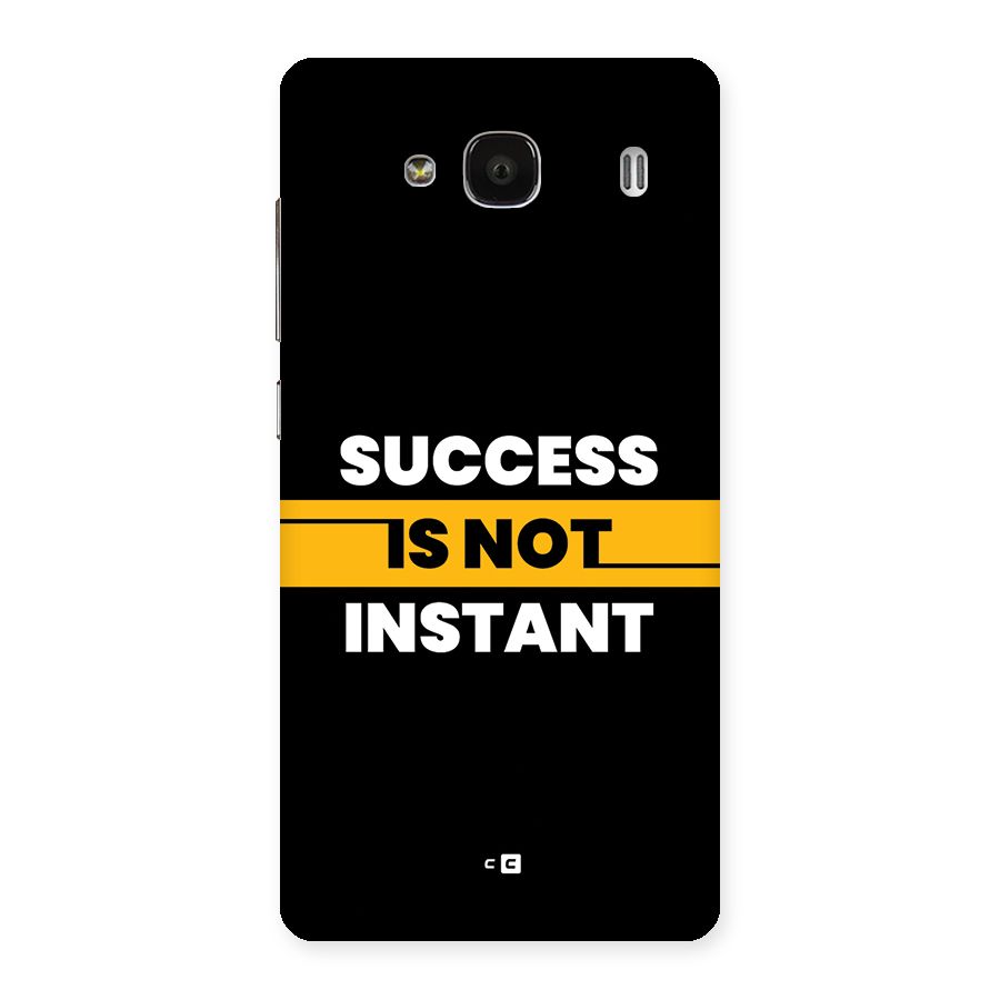 Success Not Instant Back Case for Redmi 2