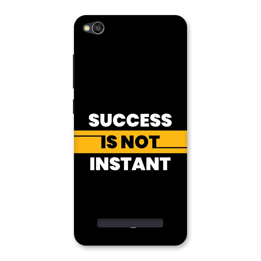 Success Not Instant Back Case for Redmi 4A