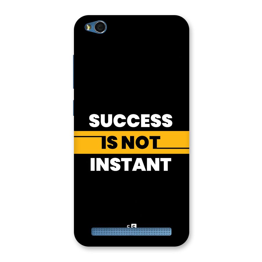 Success Not Instant Back Case for Redmi 5A