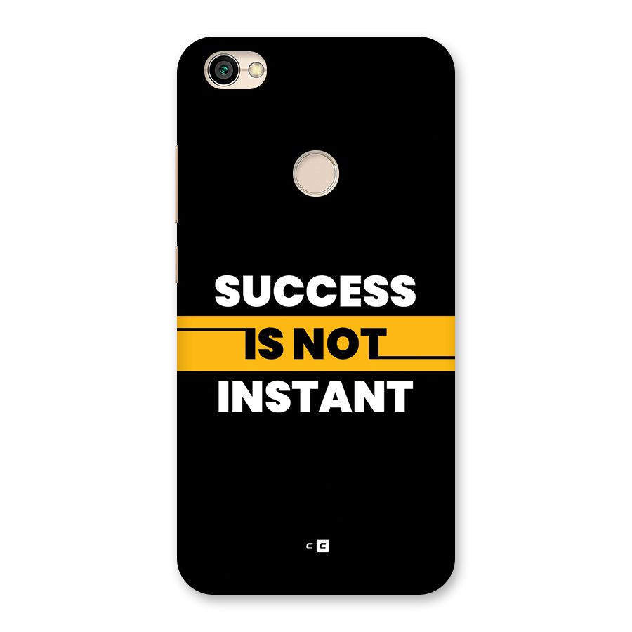 Success Not Instant Back Case for Redmi Y1 2017