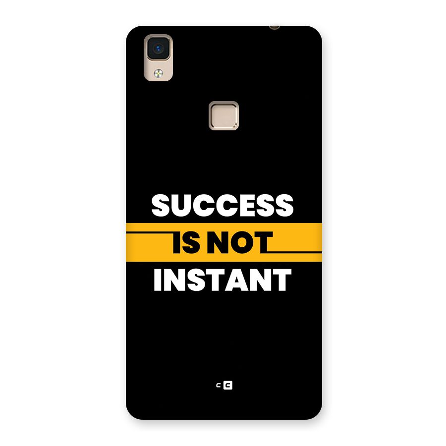 Success Not Instant Back Case for V3 Max