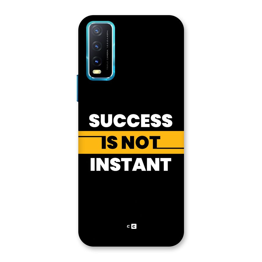 Success Not Instant Back Case for Vivo Y20A