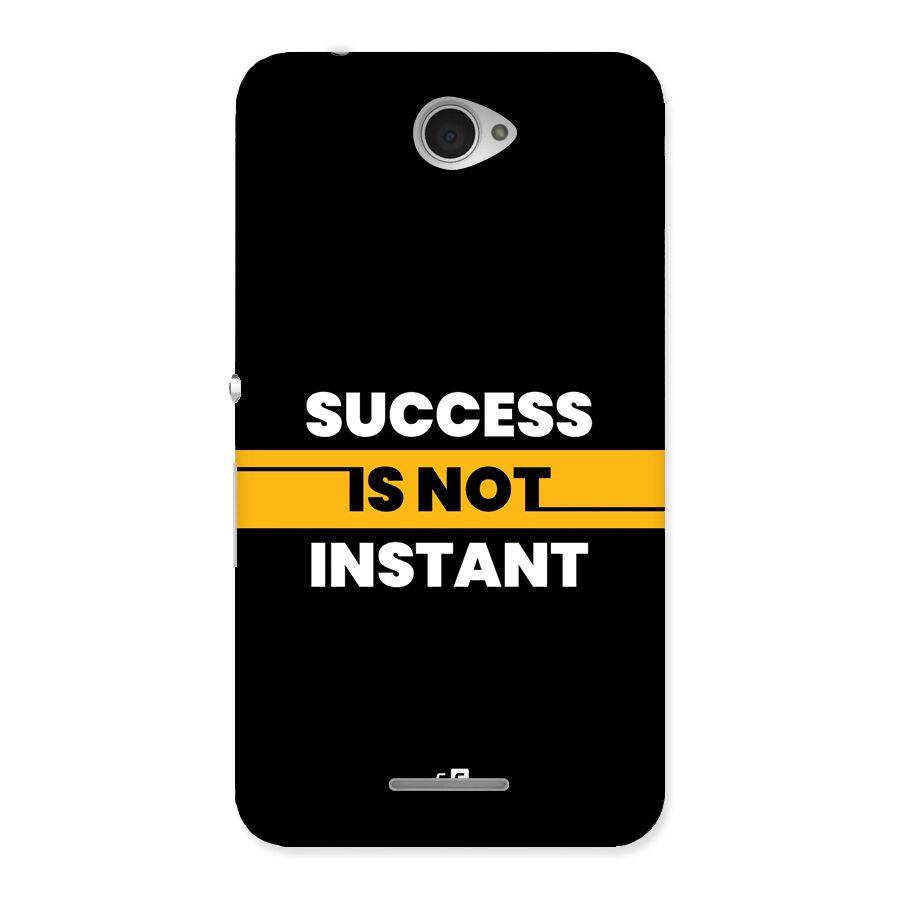 Success Not Instant Back Case for Xperia E4