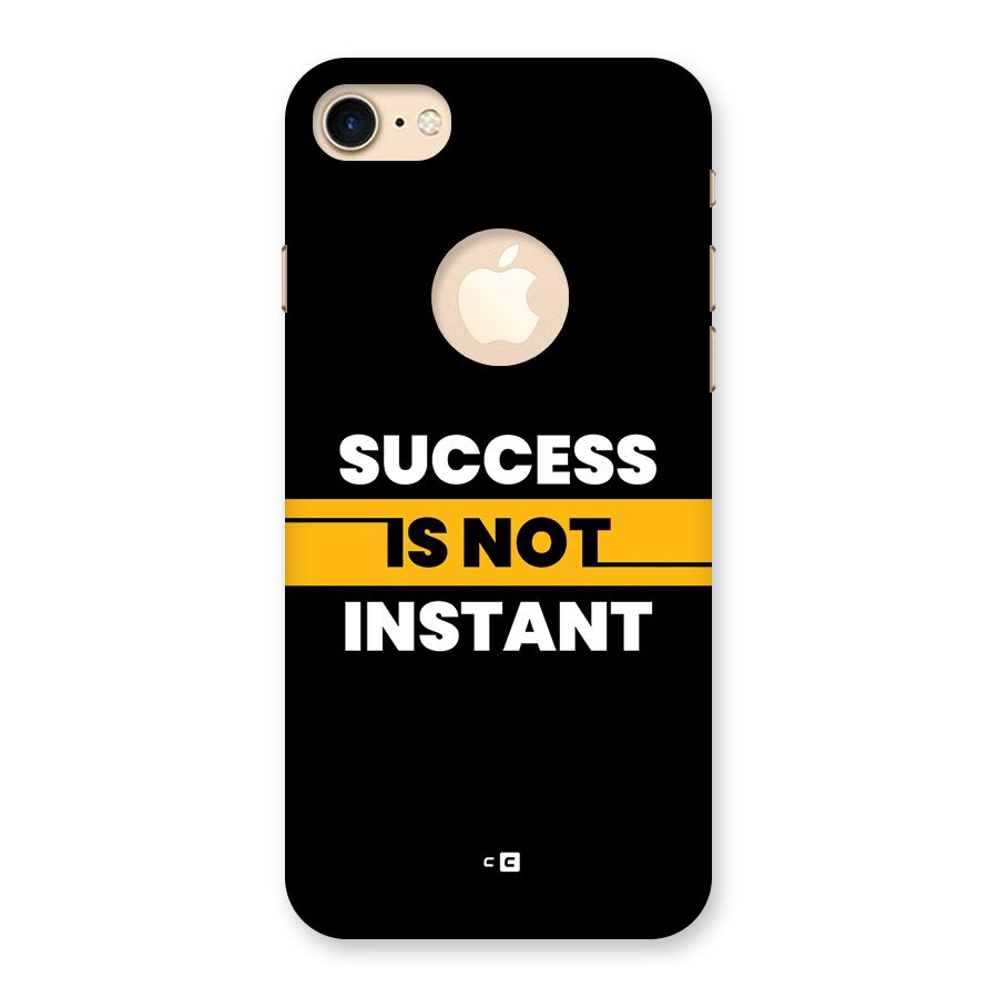 Success Not Instant Back Case for iPhone 7 Logo Cut