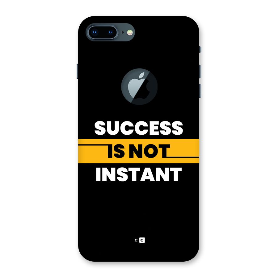 Success Not Instant Back Case for iPhone 7 Plus Logo Cut
